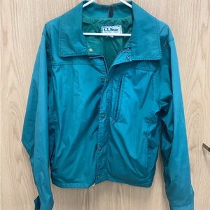 L.L. Bean Aqua Green Jacket